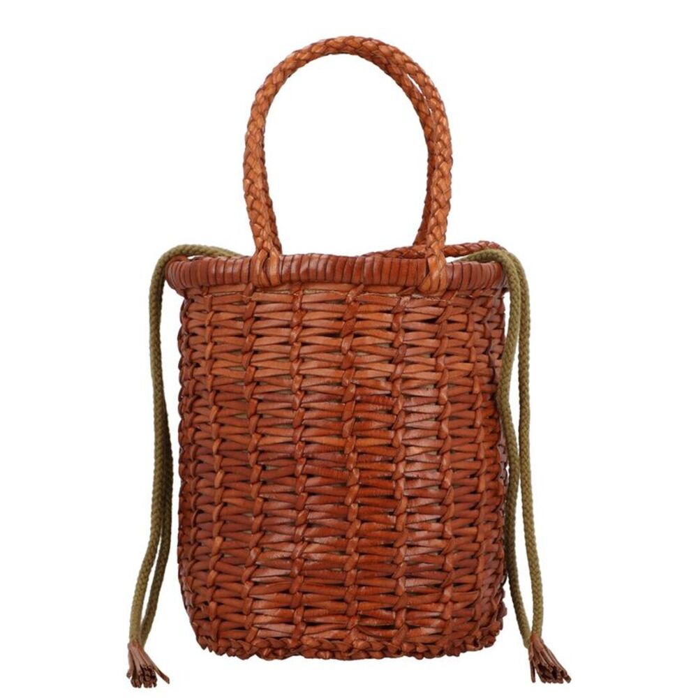 Dragon Diffusion Lina Leather Bucket Bag, Brown - Picture 2 of 5